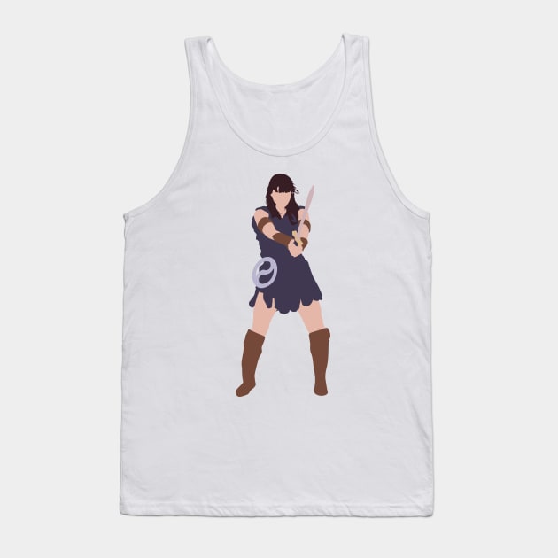 Xena Warrior Princess Tank Top by FutureSpaceDesigns